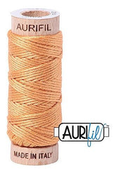 Aurifil Mako Cotton 6-Strand Floss 16 m 18 yd. spool - 2214 Golden Honey